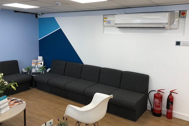 Air Conditioner installed at a Health Clinic