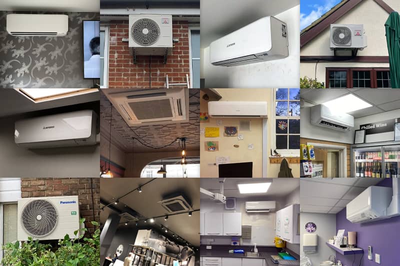 Air conditioning systems installed by Anemoi Air