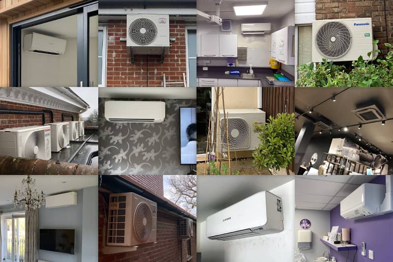 Air conditioning units installed by Anemoi Air