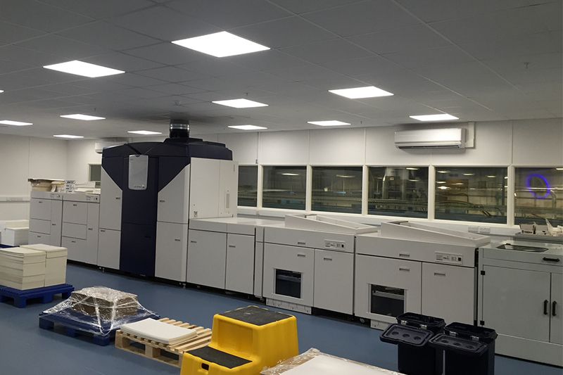 Air Conditioner Installed in Print Room by Anemoi Air
