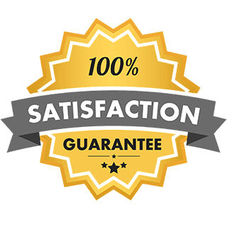 100% Satifaction Guarantee